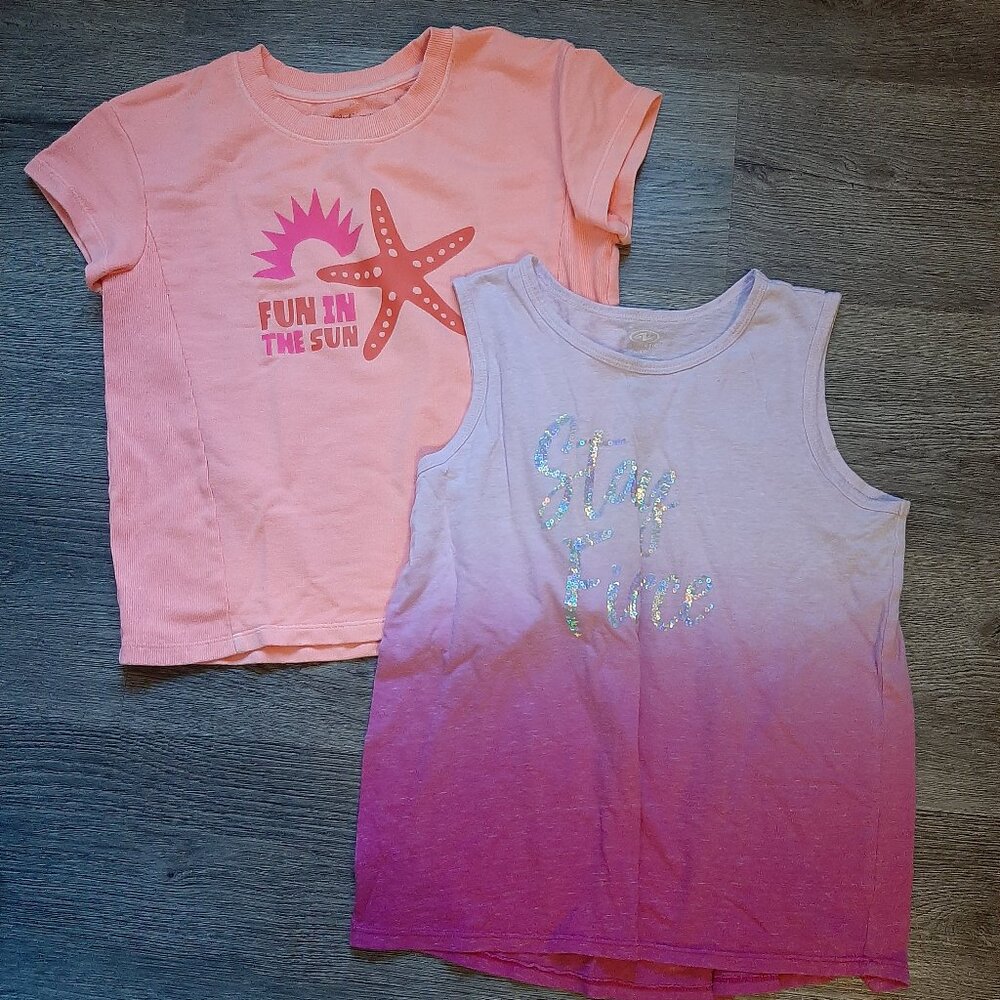 Girls summer tees
